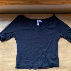 H&M DIVIDE crop top size Small